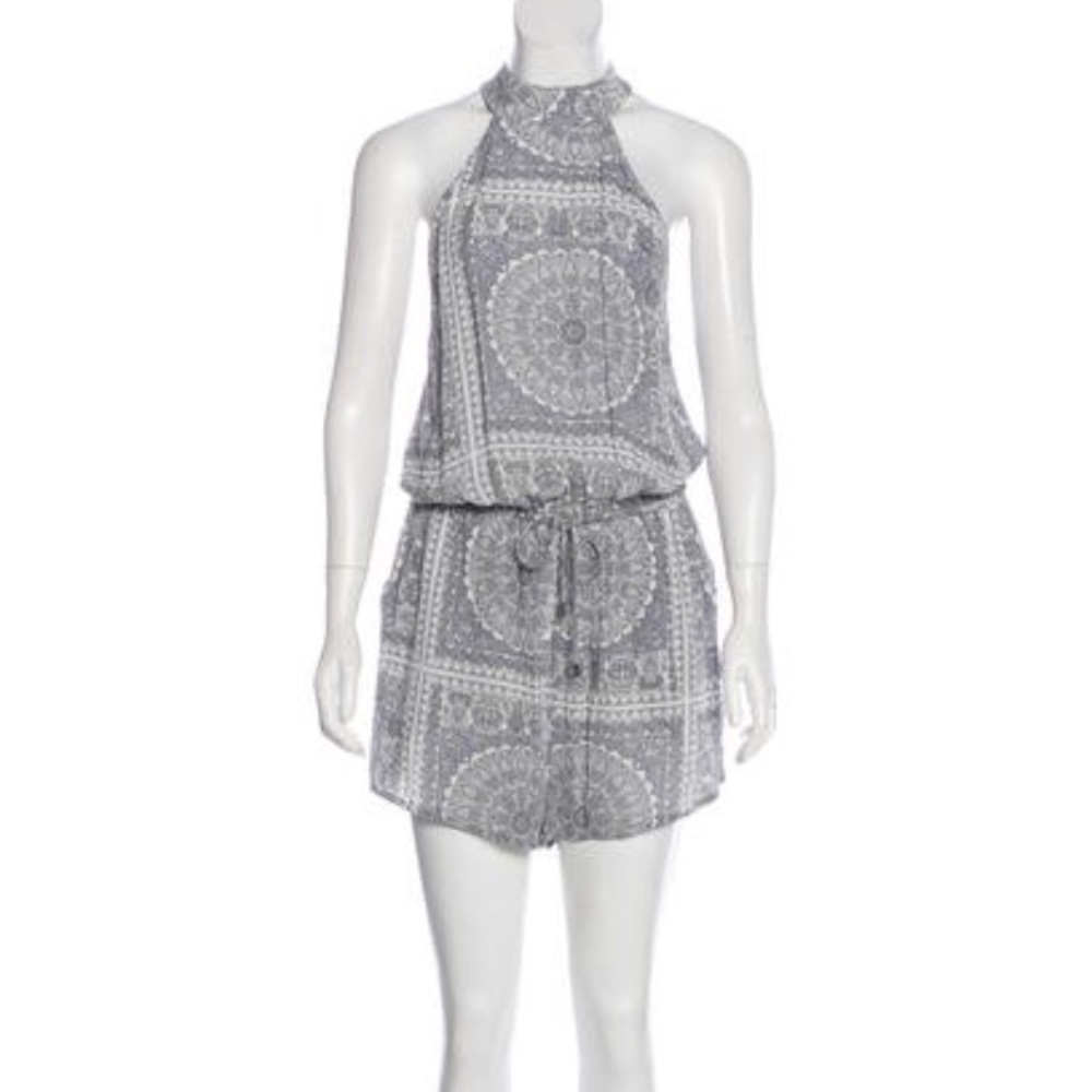 Zimmermann paisley print romper